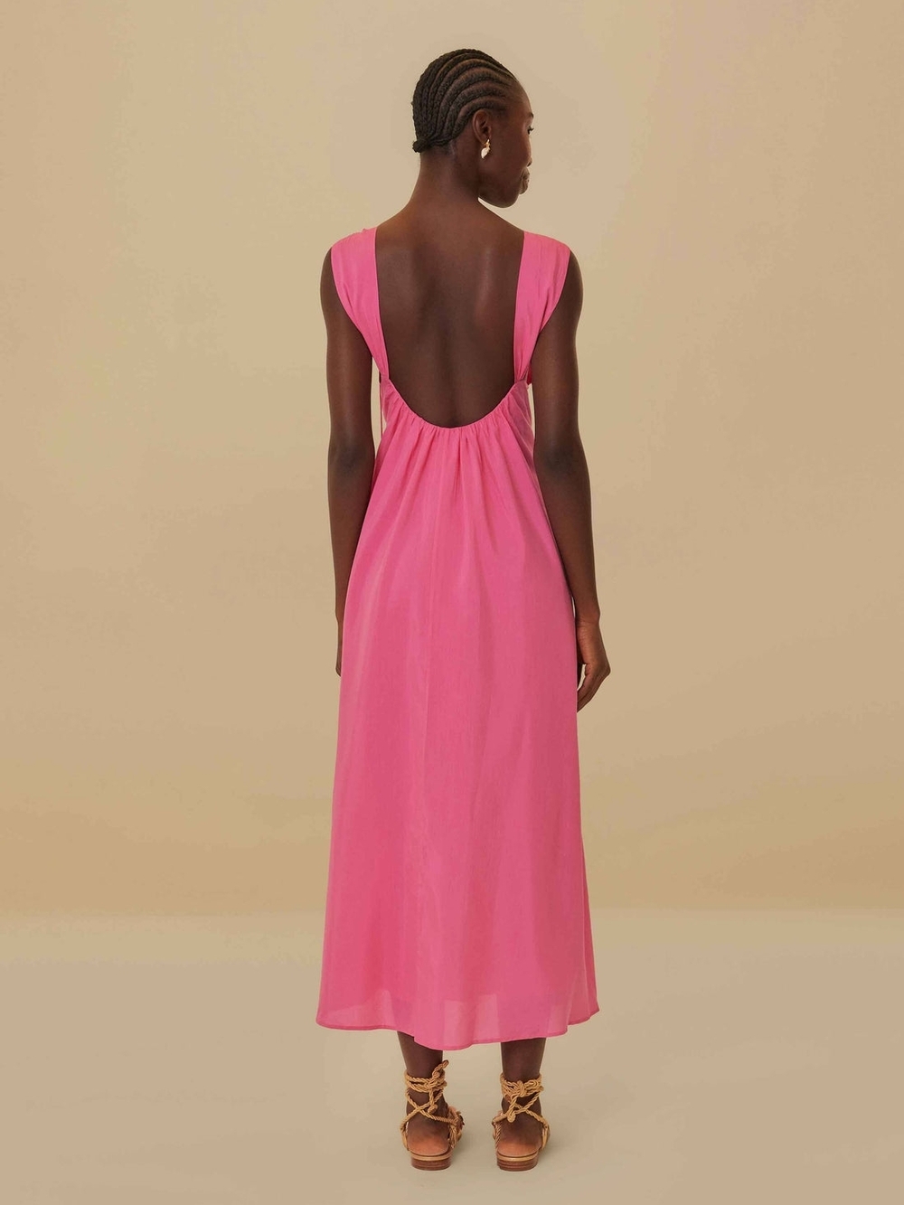 FARM Rio Pink Petal Maxi Dress - Picture 5 of 6